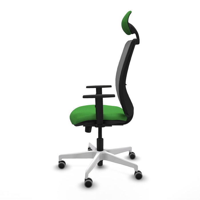 PIQUERAS Y CRESPO Silla de oficina Zulema con mecanismo Sincro, Verde y Gris PIQUERAS Y CRESPO Silla de oficina Zulema con mecanismo Sincro, Verde y Gris