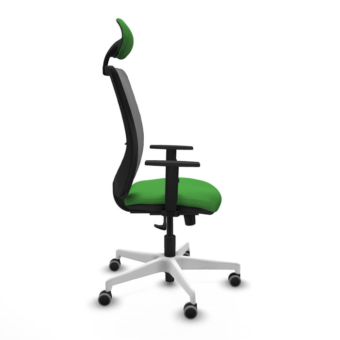PIQUERAS Y CRESPO Silla de oficina Zulema con mecanismo Sincro, Verde y Gris PIQUERAS Y CRESPO Silla de oficina Zulema con mecanismo Sincro, Verde y Gris