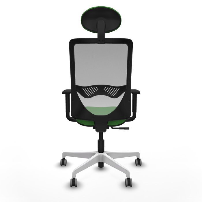 PIQUERAS Y CRESPO Silla de oficina Zulema con mecanismo Sincro, Verde y Gris PIQUERAS Y CRESPO Silla de oficina Zulema con mecanismo Sincro, Verde y Gris