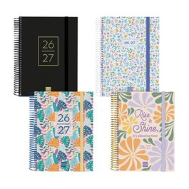 Finocam Agenda Escolar Secundaria 2026-27 Espiral 4º Pack de 8