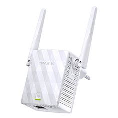 TP-Link Extensor de Cobertura WiFi 300 Mbps TL-WA855RE, 2 Antenas Externas, Puerto Ethernet, Modo AP, Botón RE, Funciona con Cualquier Router