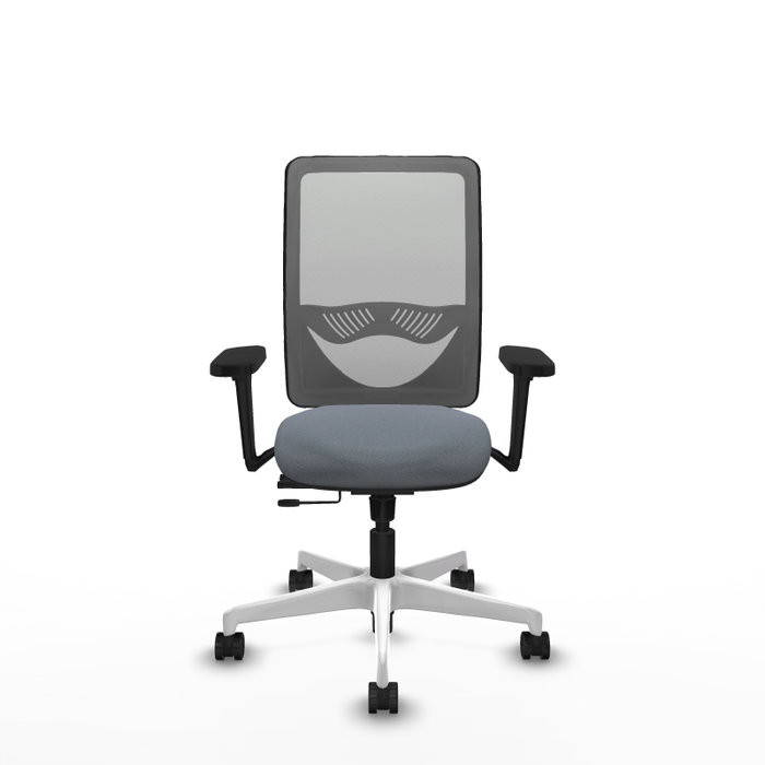 PIQUERAS Y CRESPO Silla de oficina Zulema Gris con mecanismo Sincro/Traslack PIQUERAS Y CRESPO Silla de oficina Zulema Gris con mecanismo Sincro/Traslack