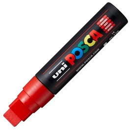 POSCA Marcador PC-17K No Permanente Punta Biselada 15 mm Rojo