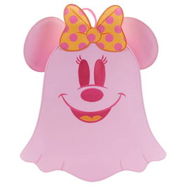 Loungefly Mochila Fantasma Minnie Disney 26cm Brilla en la Oscuridad