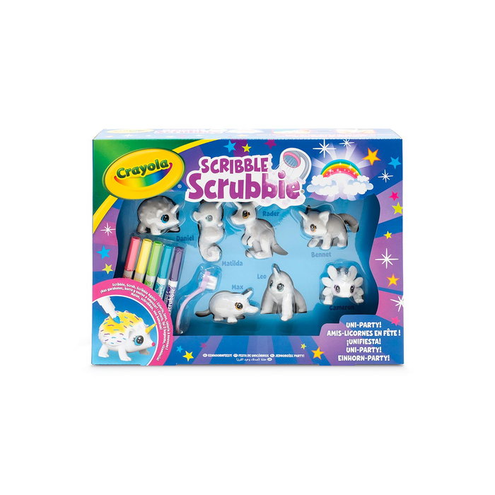 Crayola Scribble Scrubbie UniParty Washimals Pets Set