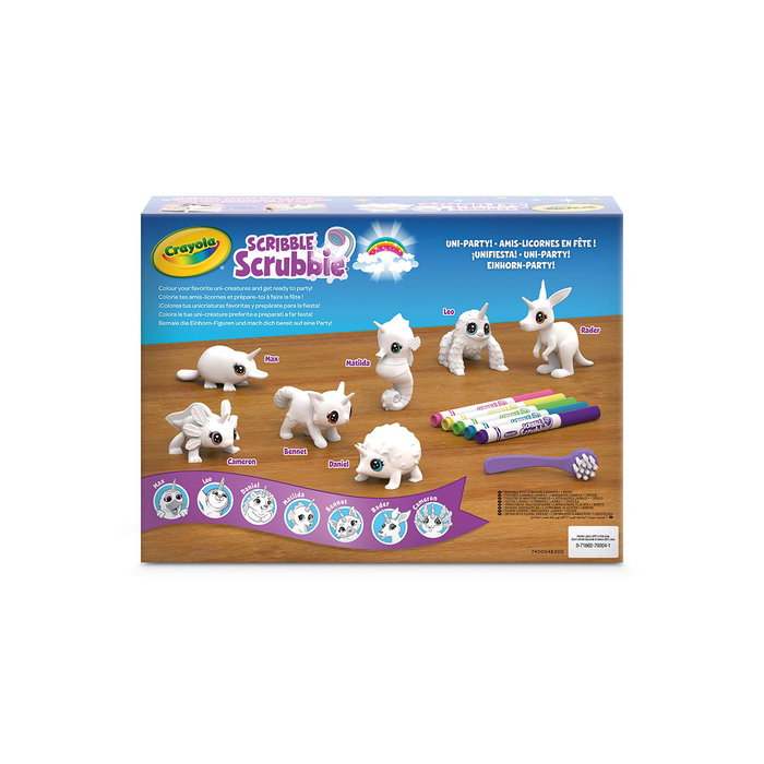 Crayola Scribble Scrubbie UniParty Washimals Pets Set