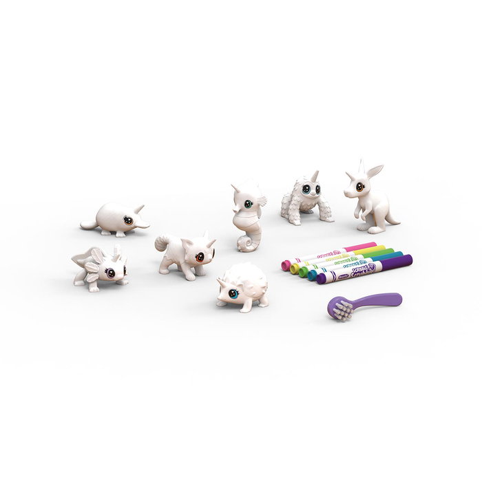 Crayola Scribble Scrubbie UniParty Washimals Pets Set