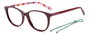 M Missoni MMI-0006-SR8 Gafas de Vista Rojo