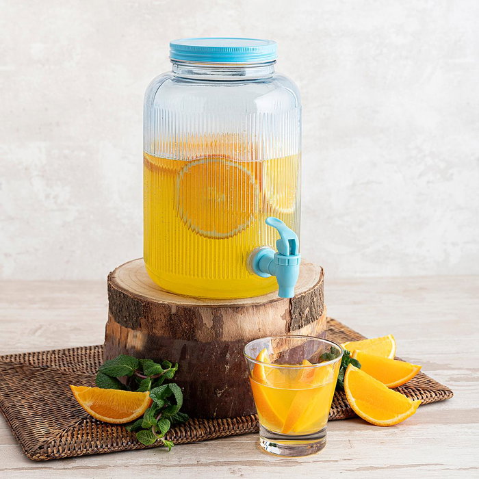 Dispensador de Bebidas Vidrio Maison Quid 4 L (4 Unidades) Dispensador de Bebidas Vidrio Maison Quid 4 L (4 Unidades)