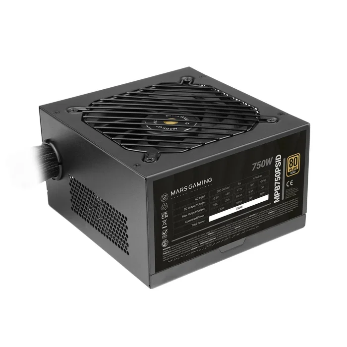 Mars Gaming MPB750PSID 750W 80+ Gold ATX 3.1 Mars Gaming MPB750PSID 750W 80+ Gold ATX 3.1