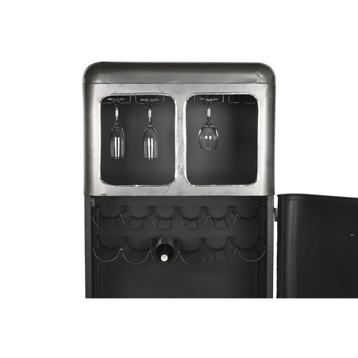 DKD Home Decor Botellero Vintage Furgoneta Azul Negro 43 x 152 x 71 cm