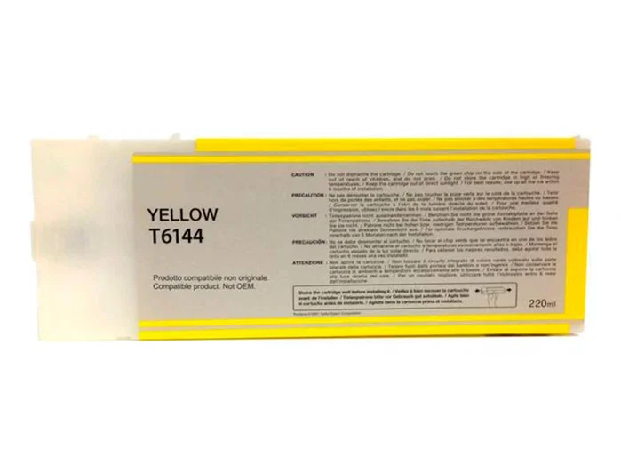 Epson Cartucho T614400 Amarillo 220 ml Alta Capacidad Epson Cartucho T614400 Amarillo 220 ml Alta Capacidad