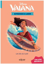 CLIPER, Disney. Aprende a leer con letra MAYÚSCULA - El día de surf. - CLIPER