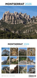 TRIANGLE POSTALS Calendario de Sobremesa Montserrat 14x15 cm