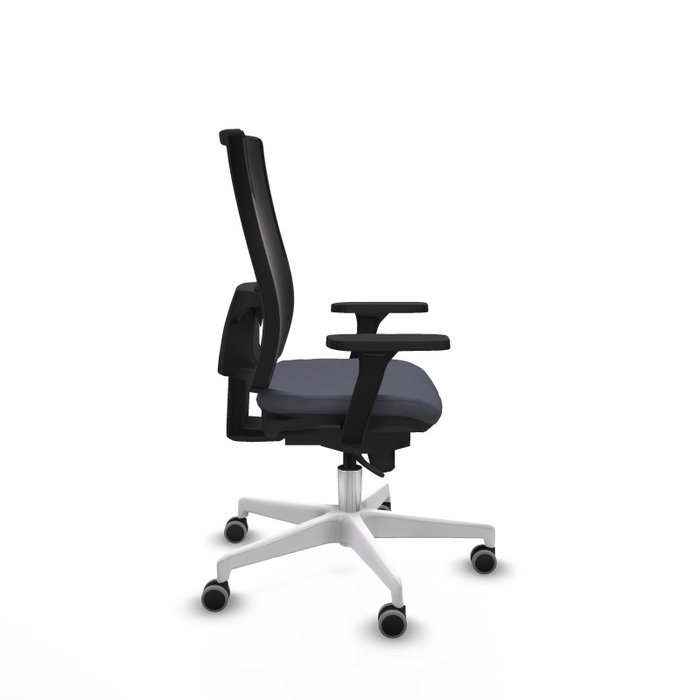 PIQUERAS Y CRESPO Silla de oficina Horna con mecanismo Sincro, Gris oscuro y Negro PIQUERAS Y CRESPO Silla de oficina Horna con mecanismo Sincro, Gris oscuro y Negro
