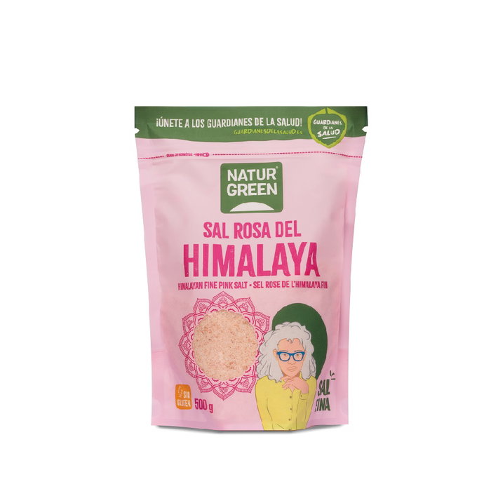 NATURGREEN Sal del Himalaya fina 500gr. NATURGREEN Sal del Himalaya fina 500gr.