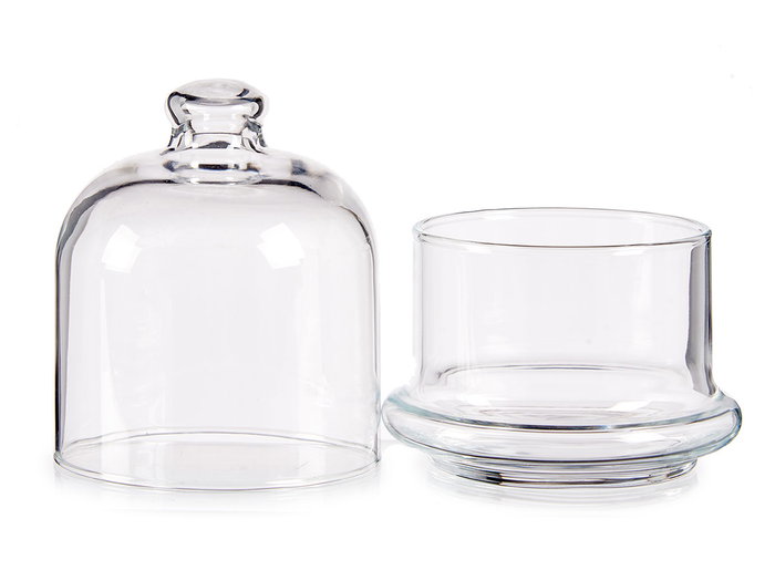 PASABAHCE Bombonera Mini Base Alta Basic Transparente
