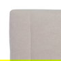 Cabecero Beige Tejido Dormitorio 160 X 122 cm