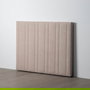 Cabecero Beige Tejido Dormitorio 160 X 122 cm