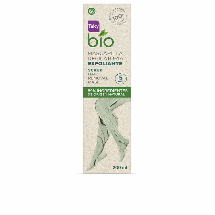 Taky BIO NATURAL EXFOLIANTE mascarilla depilatoria 200 ml Taky BIO NATURAL EXFOLIANTE mascarilla depilatoria 200 ml
