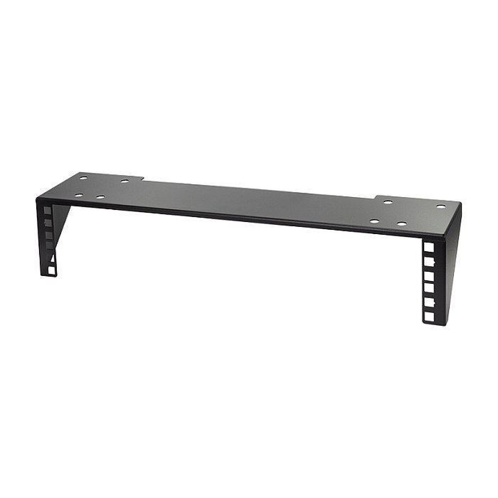 LogiLink Rack de 19 pulgadas de 2U para montaje bajo escritorio o pared