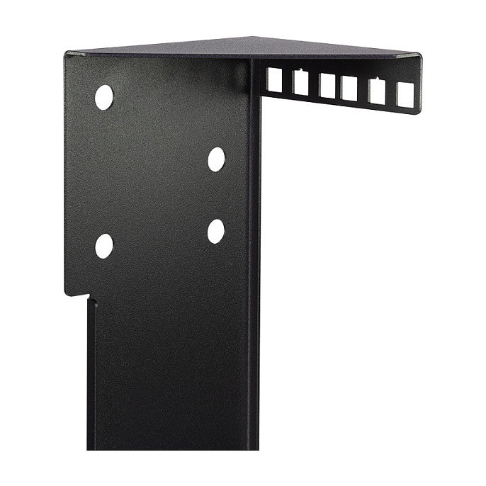 LogiLink Rack de 19 pulgadas de 2U para montaje bajo escritorio o pared