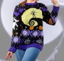 AAA Merchandise Pesadilla antes de Navidad Sudadera navideña 8-bit Talla L
