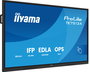 Iiyama TE7513A-B2AG - Monitor Interactivo Táctil 4K UHD de 75" con Android 14, 8 Núcleos, 8/128 GB, WiFi 6, Bluetooth 5.0, HDMI, USB-C 100W, Parlantes 40W