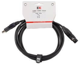 Cable Ek Audio Usb/Xlr 3M