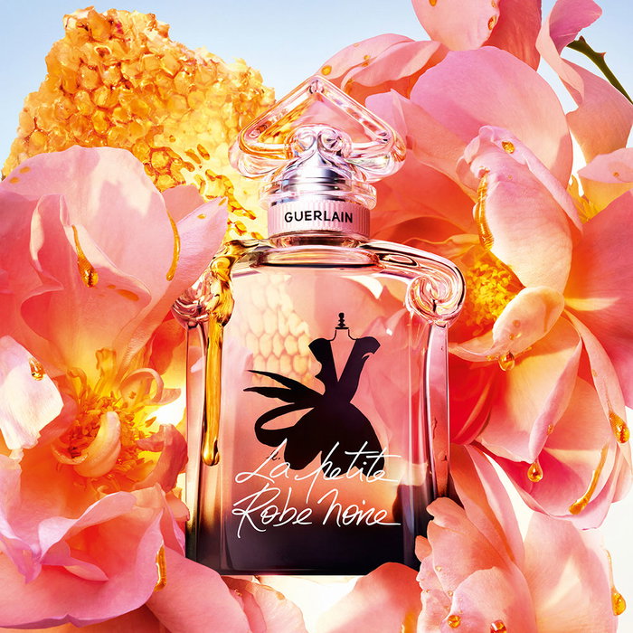 Guerlain La Petite Robe Noire Honey Rose Eau de Parfum Vaporizador 50 ml - Edición Limitada Fragancia Mujer con Notas de Rosa y Miel