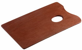 Talens Paleta de Madera Rectangular Barnizada 30x40 cm