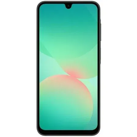 Samsung Galaxy A26 5G 6GB/128GB 6.7 Super AMOLED 120Hz 50MP OIS 13MP Selfie 5000mAh Negro Samsung Galaxy A26 5G 6GB/128GB 6.7 Super AMOLED 120Hz 50MP OIS 13MP Selfie 5000mAh Negro