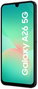 Samsung Galaxy A26 5G 128GB 6GB RAM Negro