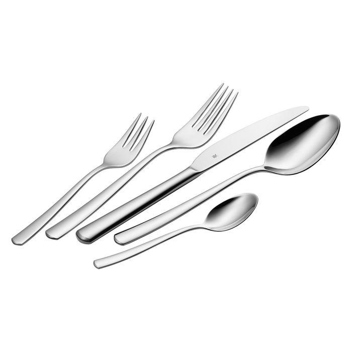 WMF 1120009002 Boston Juego de Cubiertos de Acero Inoxidable, 60 Piezas