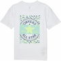 Camiseta de Manga Corta Infantil Converse Boyfriend Graphicrt Blanco