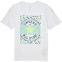 Camiseta de Manga Corta Infantil Converse Boyfriend Graphicrt Blanco