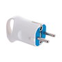 Solera Clavija Tipo F 6566a 4,8mm 16a 250v Blanca con Anilla para Fácil Extracción