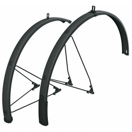 SKS Bluemels Style Kit Guardabarros Flexible Delantero y Trasero 27.5-29" Negro Mate