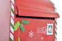 DKD Home Decor Buzón Metal Rojo 29x24x52 cm