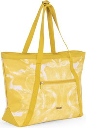 MILAN DISEÑO Bolso shopper grande serie LAVA amarilla