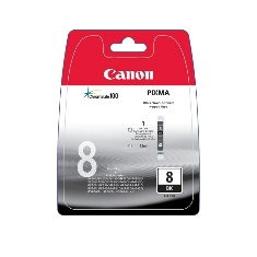 Canon CLI-8BK Cartucho Tinta Negro 13 mL para Canon PIXMA 4200/5200, MP500/800