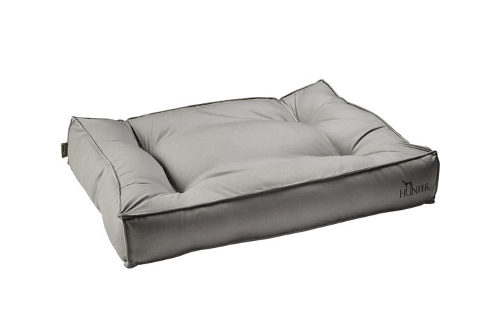 Hunter Cama Lancaster 80x60 cm Gris para Perros Acolchada