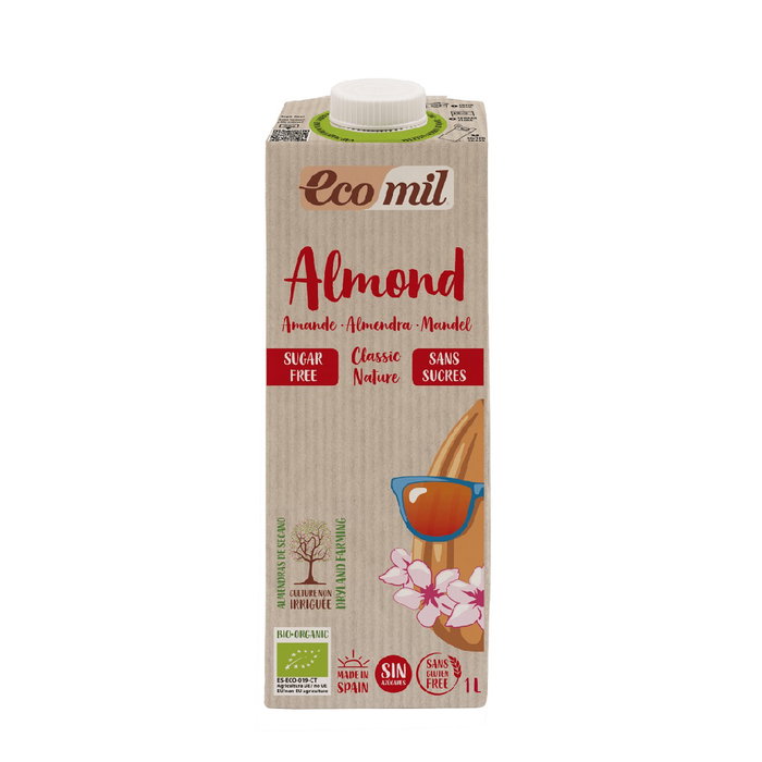 ECOMIL Ecomil Almond Classic Nature Bio 1L ECOMIL Ecomil Almond Classic Nature Bio 1L
