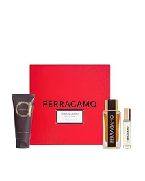Salvatore Ferragamo Set Ferragamo Spicy Leather con Eau De Parfum y Shower Gel para Hombre