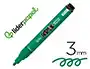 Liderpapel Rotulador Acrilico Base Agua Todo Tipo de Superficie Punta Redonda 3 mm Verde
