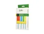 Liderpapel Esponjas para Manualidades Goma Foam Pincel Cuadrado 25/40/50/75 mm Caja 4 Unidades