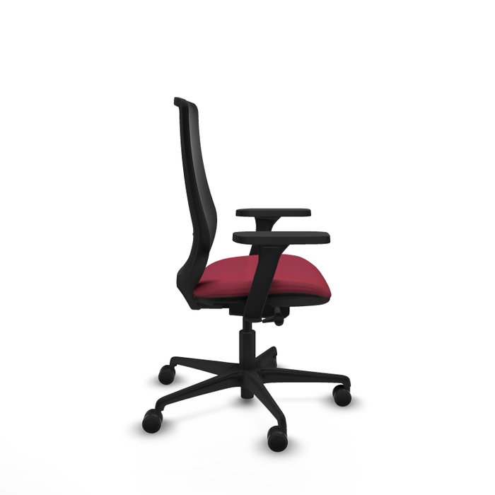 PIQUERAS Y CRESPO Silla de oficina Mardos con mecanismo Sincro/Traslack, Granate y Negro PIQUERAS Y CRESPO Silla de oficina Mardos con mecanismo Sincro/Traslack, Granate y Negro