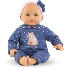Corolle Muñeca Bebé Baby Cuddles Capucine con Osito de Peluche 30 cm COR4062013100913 para Edad a partir de 18 Meses