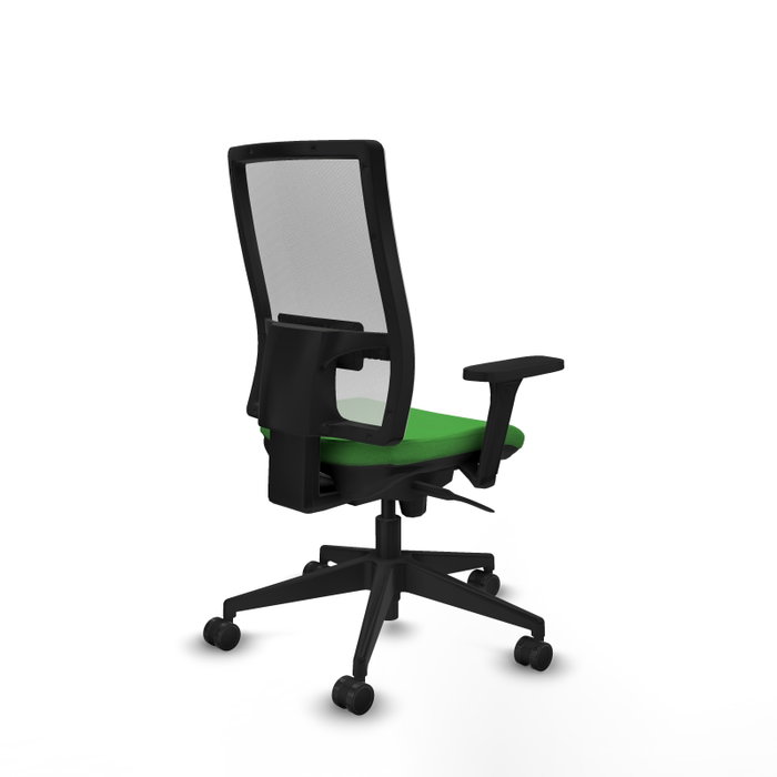 PIQUERAS Y CRESPO Silla de oficina Horna con mecanismo Sincro, Verde y Blanco PIQUERAS Y CRESPO Silla de oficina Horna con mecanismo Sincro, Verde y Blanco