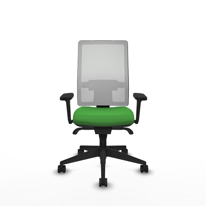PIQUERAS Y CRESPO Silla de oficina Horna con mecanismo Sincro, Verde y Blanco PIQUERAS Y CRESPO Silla de oficina Horna con mecanismo Sincro, Verde y Blanco